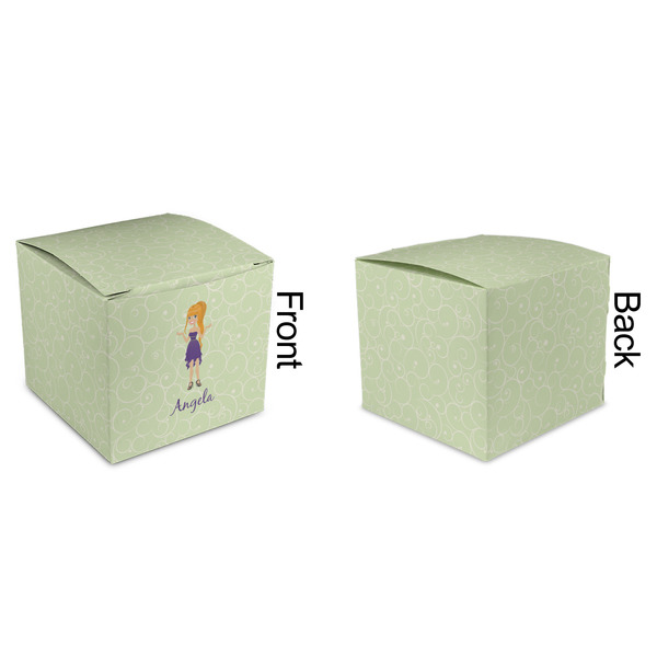 Custom Character (Woman) Cubic Gift Box - Approval