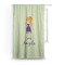 Custom Character (Woman) Curtain With Window and Rod