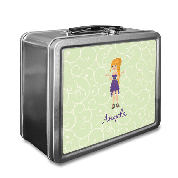 Custom Custom Character (Woman) Lunch Box (Personalized)