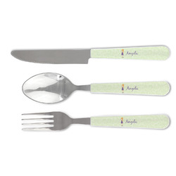 Custom Character (Woman) Cutlery Set (Personalized)