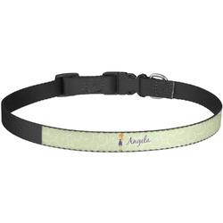Custom Character (Woman) Dog Collar - Large (Personalized)