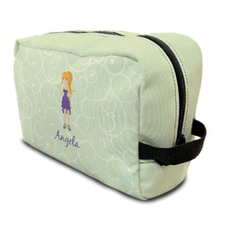 Custom Character (Woman) Toiletry Bag / Dopp Kit (Personalized)