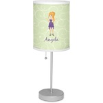 Custom Character (Woman) Lamp with Drum Shade (Personalized)