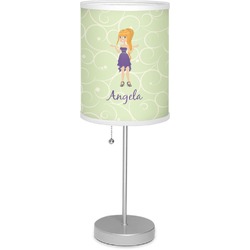 Custom Character (Woman) Lamp with Drum Shade (Personalized)