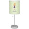 Custom Character (Woman) Drum Lampshade with base included