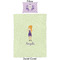 Custom Character (Woman) Duvet Cover Set - Twin - Approval