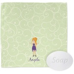 Custom Character (Woman) Washcloth (Personalized)