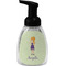 Custom Character (Woman) Foam Soap Bottle - Black (Personalized)
