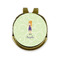 Custom Character (Woman) Golf Ball Marker - Hat Clip - Gold