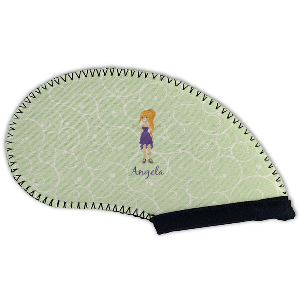 Custom Character (Woman) Golf Club Covers - BACK