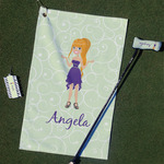 Custom Character (Woman) Golf Towel Gift Set (Personalized)