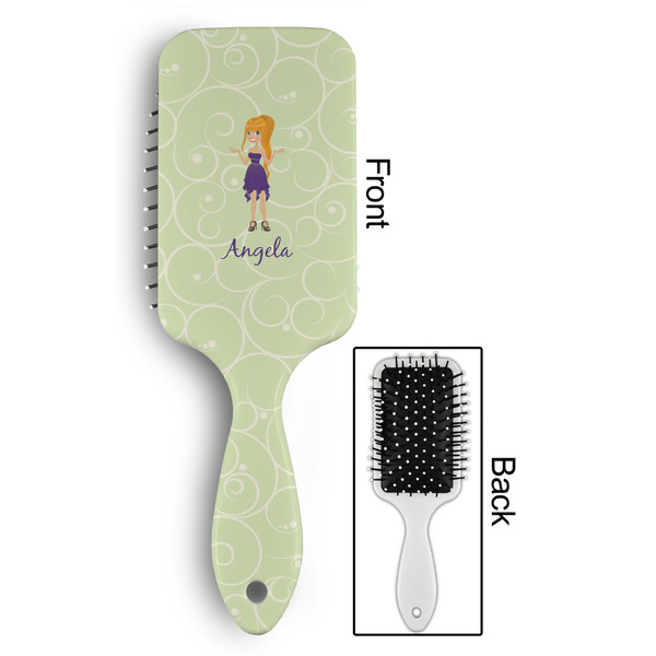 Custom Character (Woman) Hair Brush - Approval