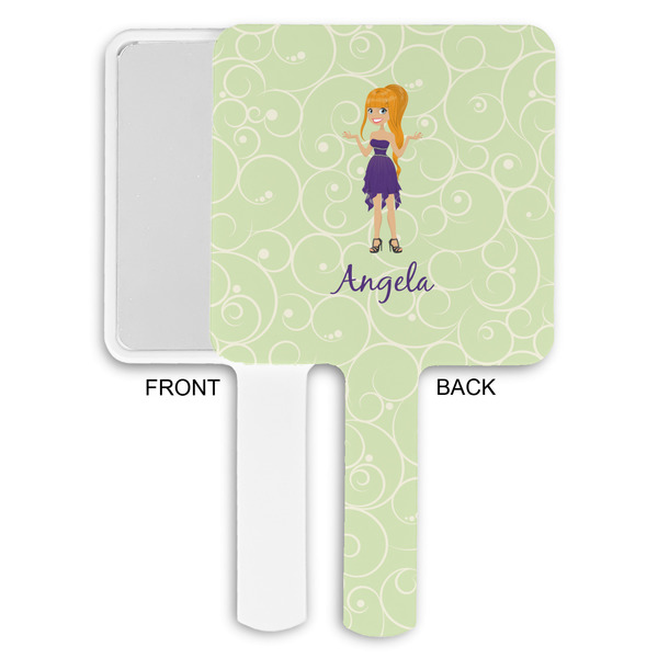 Custom Character (Woman) Hand Mirrors - Approval
