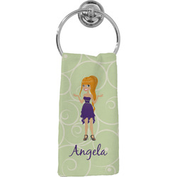 Custom Character (Woman) Hand Towel - Full Print (Personalized)