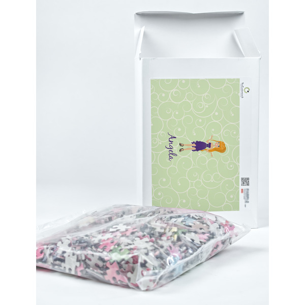 Custom Character (Woman) Jigsaw Puzzle 1014 Piece - Box