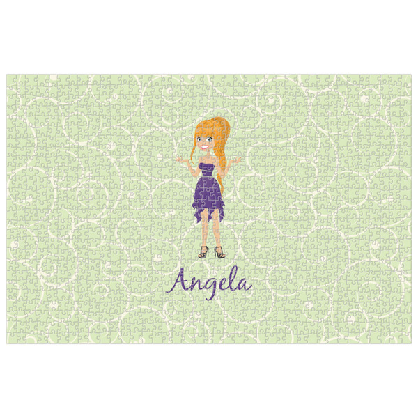 Custom Custom Character (Woman) Jigsaw Puzzle - 1000-piece (Personalized)