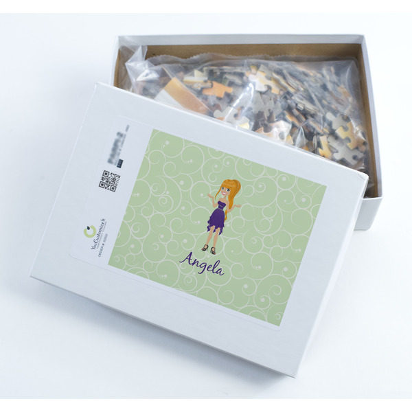 Custom Character (Woman) Jigsaw Puzzle 252 Piece - Box