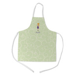 Custom Character (Woman) Kid's Apron w/ Name or Text