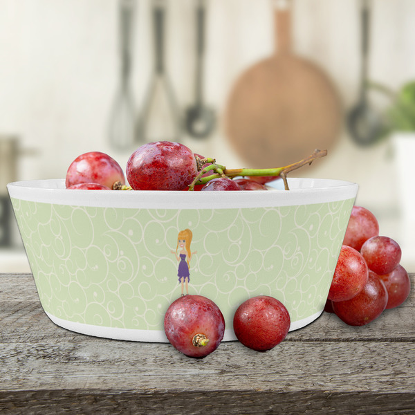 Custom Character (Woman) Kids Bowls - LIFESTYLE