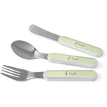 Custom Character (Woman) Kid's Flatware (Personalized)