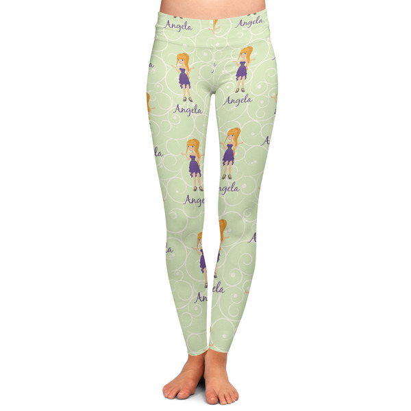 Custom Custom Character (Woman) Ladies Leggings (Personalized)