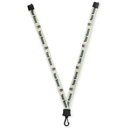 Custom Character (Woman) Lanyard (Personalized)