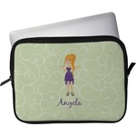 Custom Character (Woman) Laptop Sleeve / Case - 13" (Personalized)