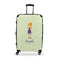 Custom Character (Woman) Large Travel Bag - With Handle