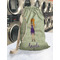 Custom Character (Woman) Laundry Bag in Laundromat