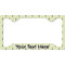 Custom Character (Woman) License Plate Frame - Style C