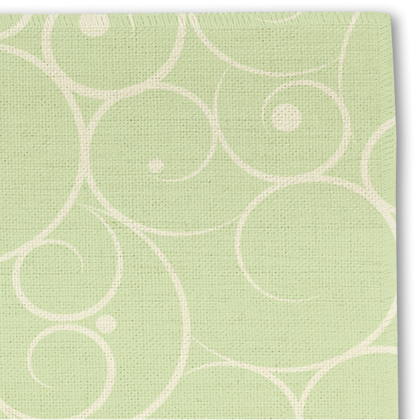 Custom Character (Woman) Linen Placemat - DETAIL