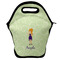 Custom Character (Woman) Lunch Bag - Front