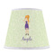 Custom Character (Woman) Poly Film Empire Lampshade - Front View