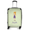 Custom Character (Woman) Medium Travel Bag - With Handle