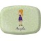 Custom Character (Woman) Melamine Platter (Personalized)