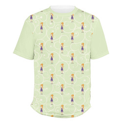 Custom Character (Woman) Men's Crew T-Shirt - Medium