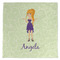 Custom Character (Woman) Microfiber Dish Towel (Personalized)