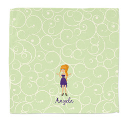 Custom Character (Woman) Microfiber Dish Rag (Personalized)