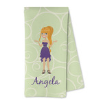 Custom Character (Woman) Kitchen Towel - Microfiber (Personalized)