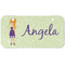 Custom Character (Woman) Mini/Bicycle License Plate (2 Holes) (Personalized)