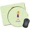 Custom Character (Woman) Mouse Pads - Round & Rectangular