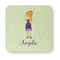 Custom Character (Woman) Paper Coasters - Approval