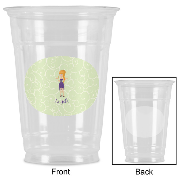 Custom Character (Woman) Party Cups - 16oz - Approval