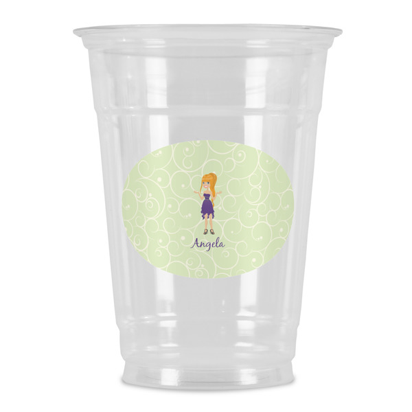 Custom Custom Character (Woman) Party Cups - 16oz (Personalized)