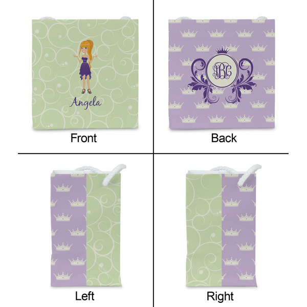 Custom Character (Woman) Party Favor Gift Bag - Gloss - Approval