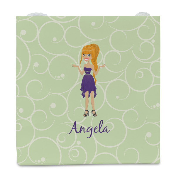 Custom Character (Woman) Party Favor Gift Bag - Gloss - Front