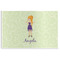 Custom Character (Woman) Disposable Paper Placemats (Personalized)
