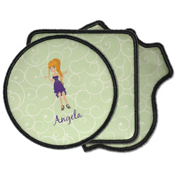 Custom Character (Woman) Iron on Patches (Personalized)