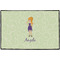 Custom Character (Woman) Personalized Door Mat - 36x24 (APPROVAL)