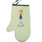 Custom Character (Woman) Personalized Oven Mitt - Left